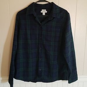 LL Bean Relaxed fit Flannel shirt